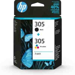 Tinteiro HP 305 Pack Preto + Color