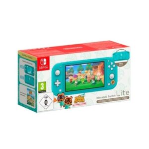 CONSOLA NINTENDO SWITCH LITE TURQ PACK ANIMAL